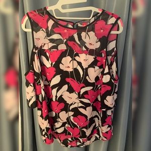 Stunning feminine cold shoulder blouse